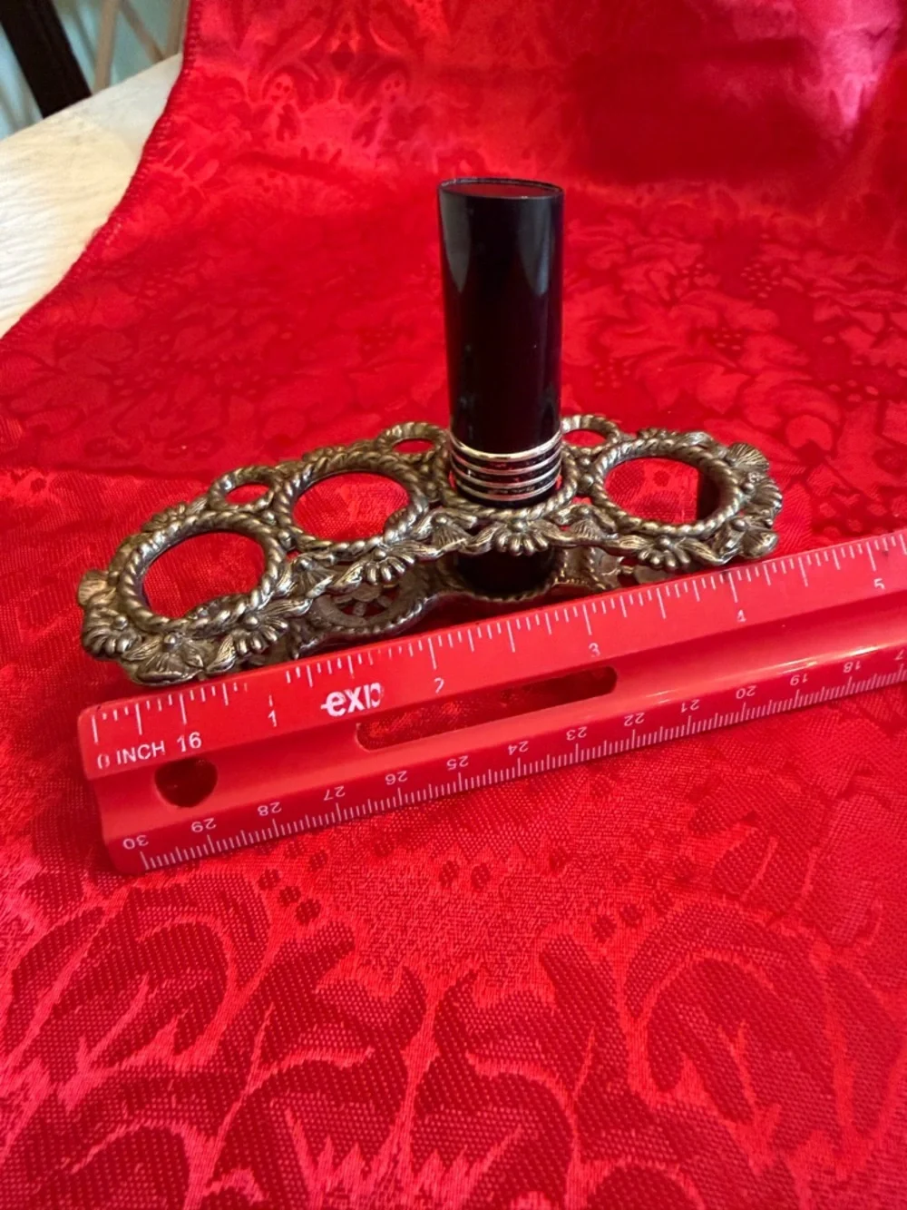 Celeste Gold Ornate Lipstick Homder
